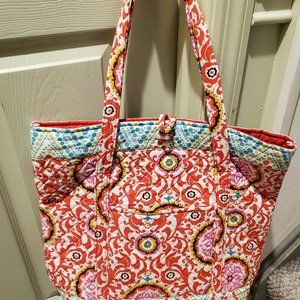 NEW Like Vera Bradley Patchwork Tote